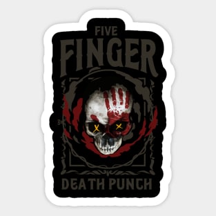 five finger death punch Sticker